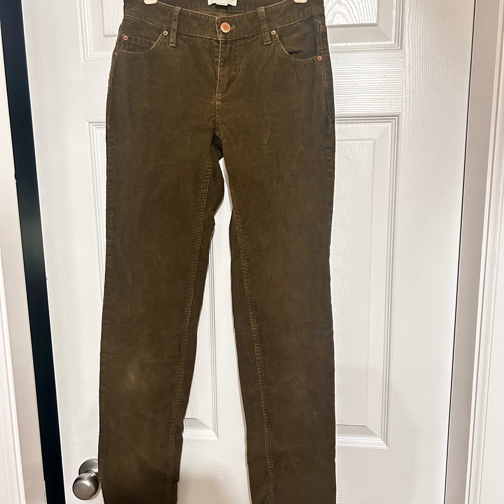 Golden by TNA Corduroy Green Pants